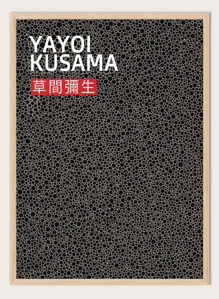 Polka Dots Inspired by Yayoi Kusama Art Print