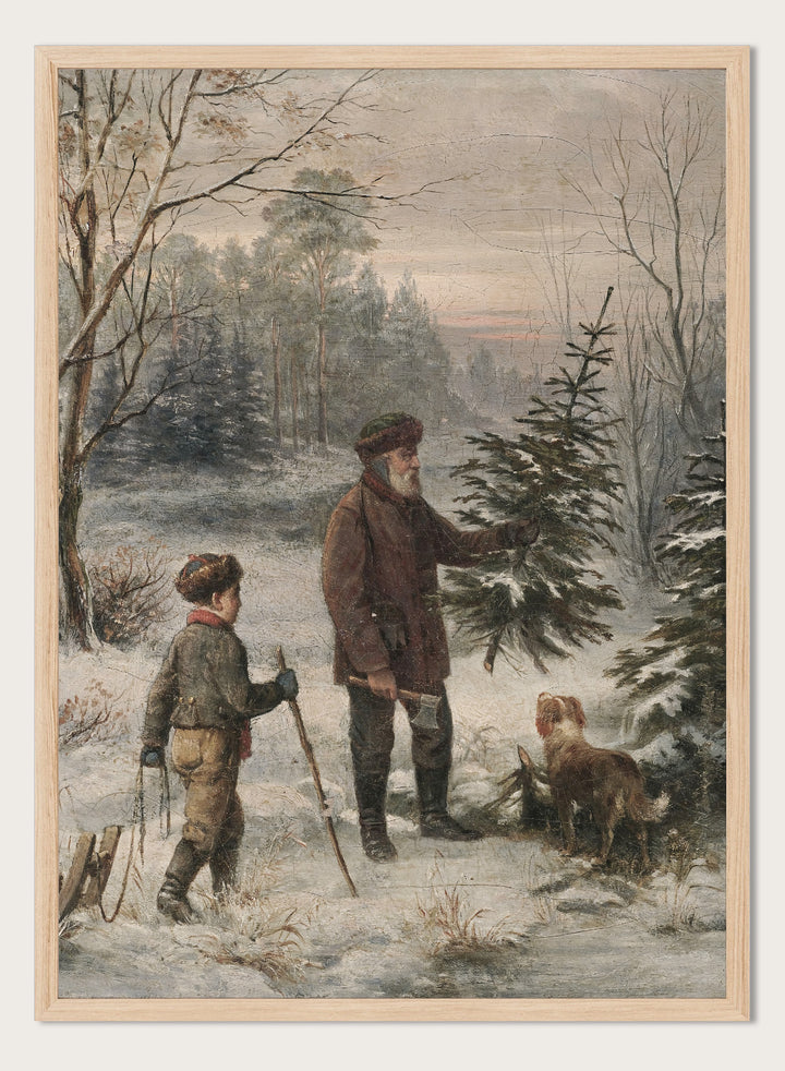 "Pre-Christmas" Art Print