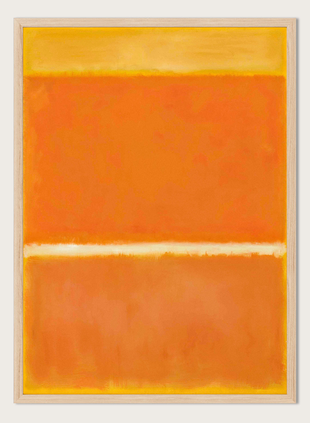 Mark Rothko Saffron 1957 Art Print