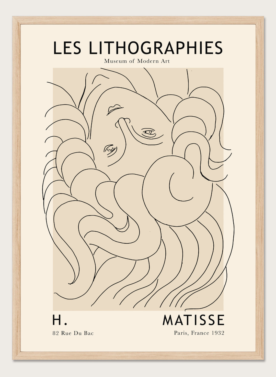 Sketch of Woman by Henri Matisse