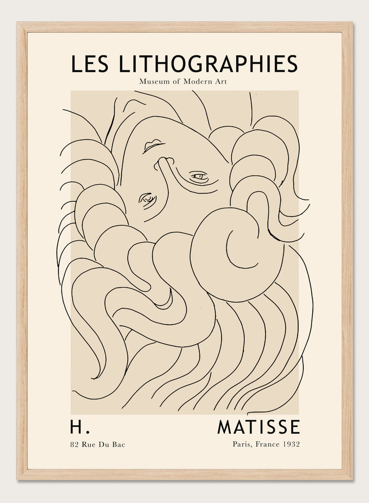 Sketch of Woman by Henri Matisse
