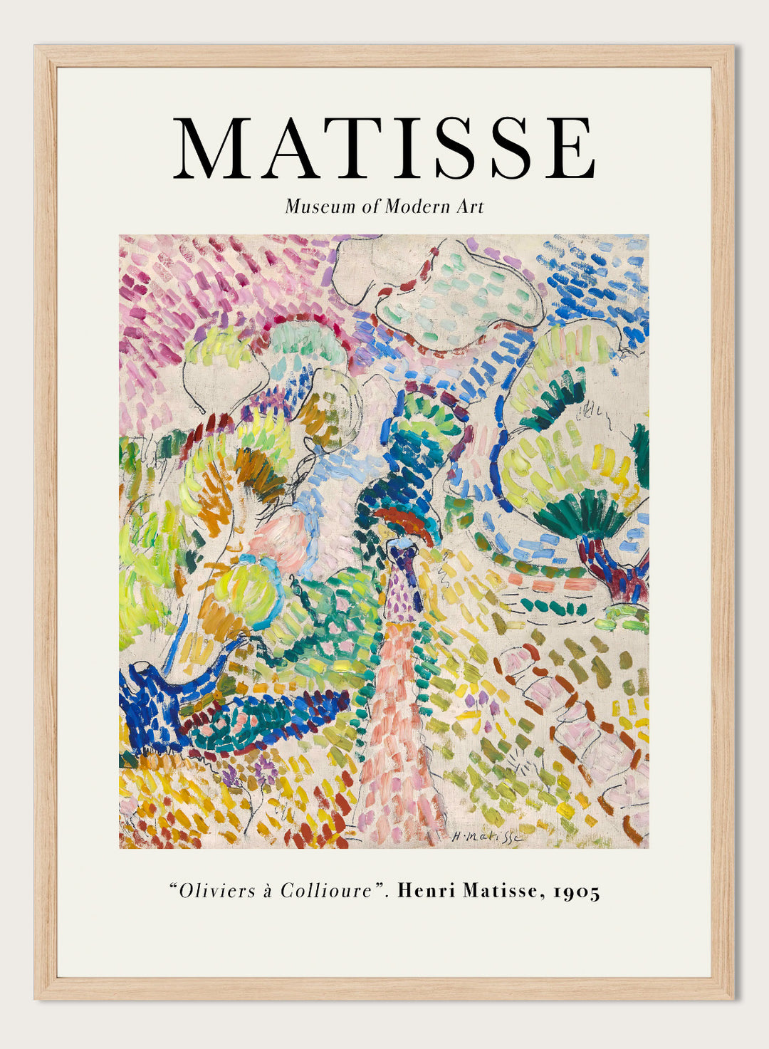 Henri Matisse Olive Trees at Collioure Art Print