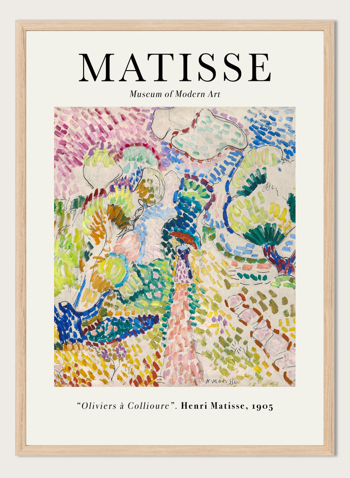 Henri Matisse Olive Trees at Collioure Art Print