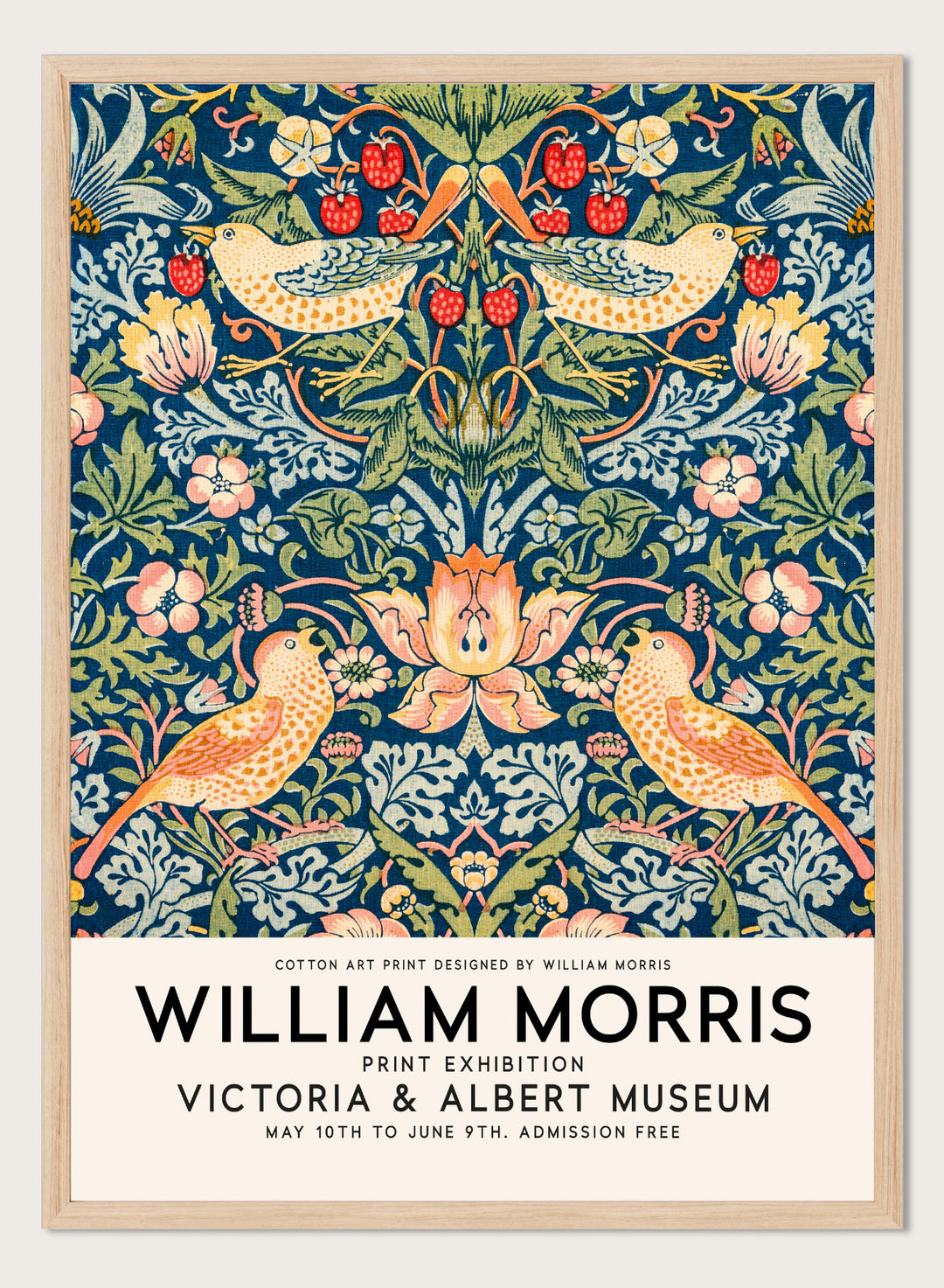 William Morris Strawberry Thief Art Print