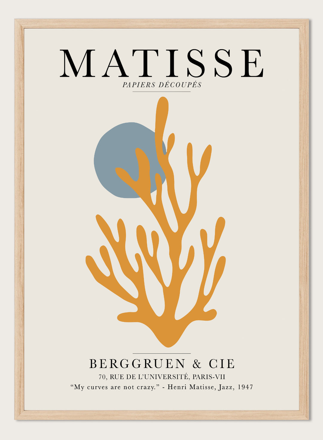 The Cut-Outs by Henri Matisse Print