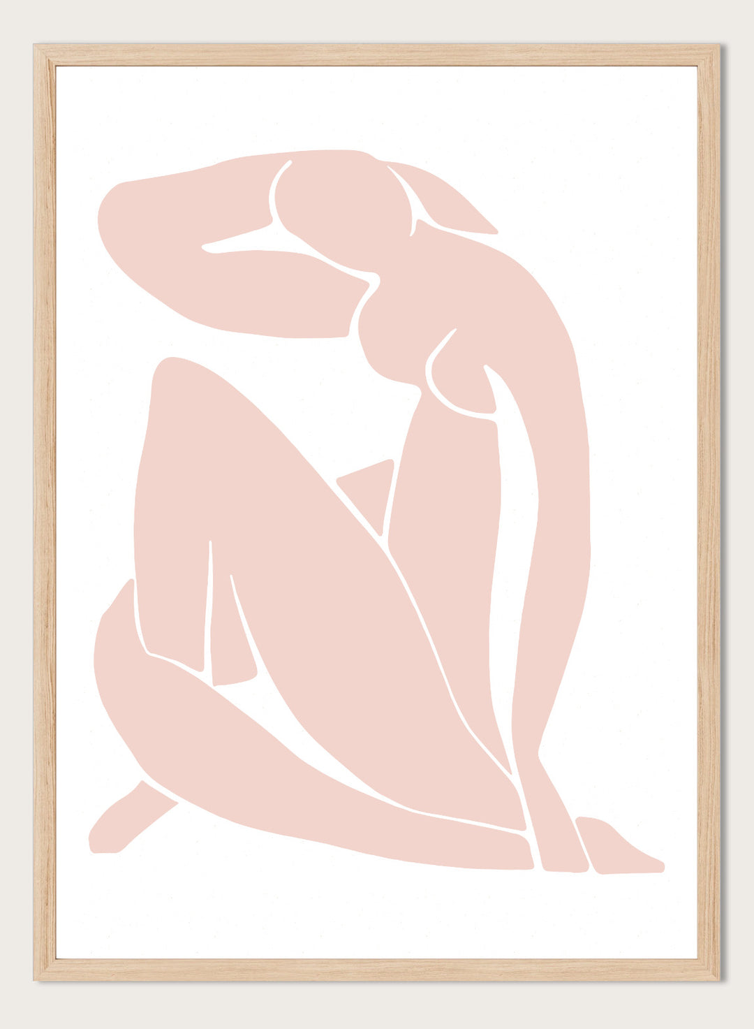 Blue Nudes in Pink by Henri Matisse Print