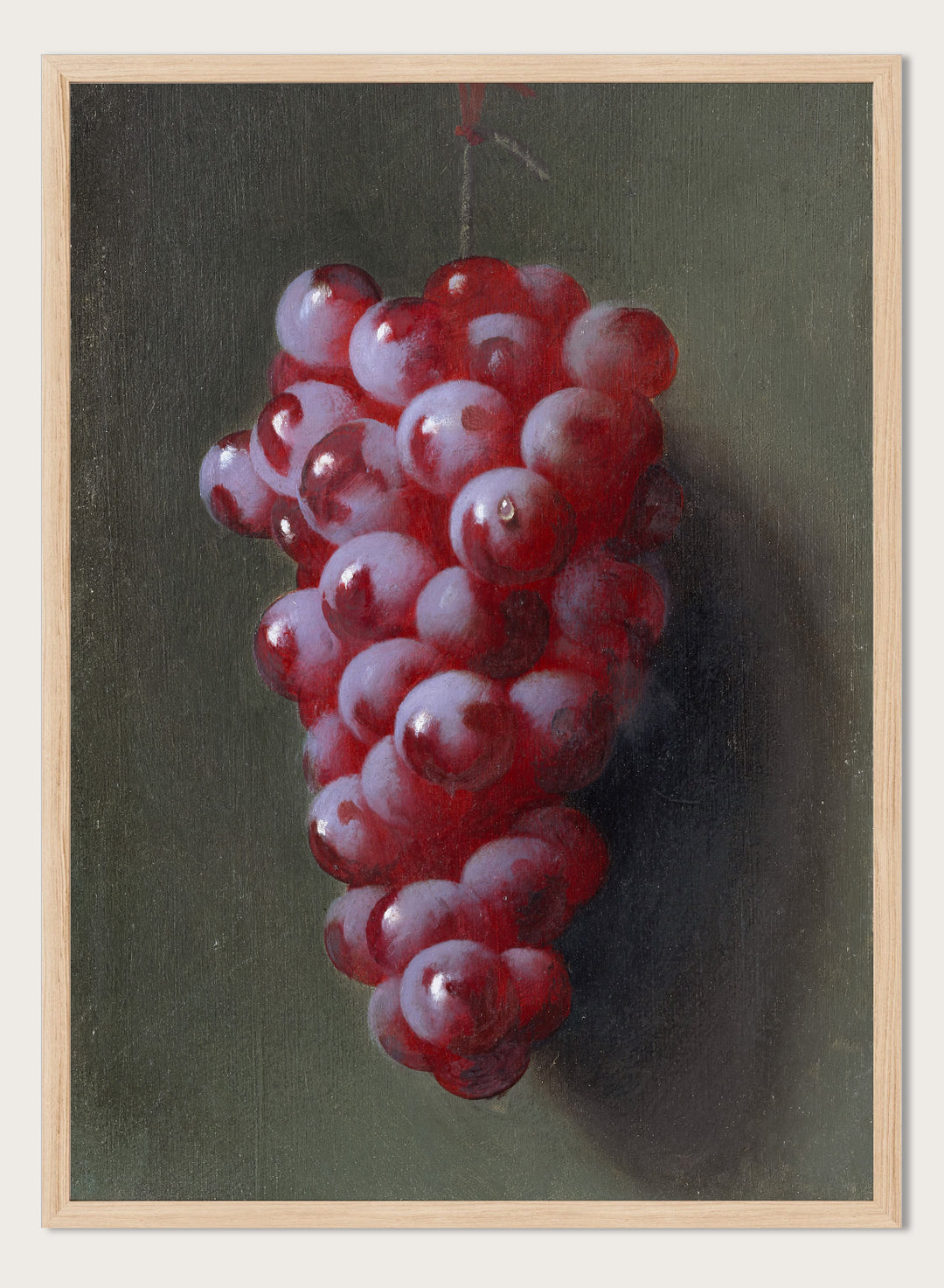 "Still Life with Grapes" Art Print