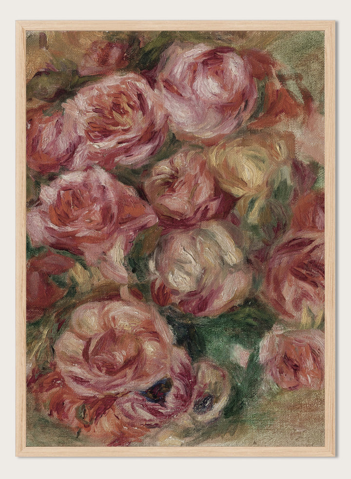 "Throw of Roses" Art Print