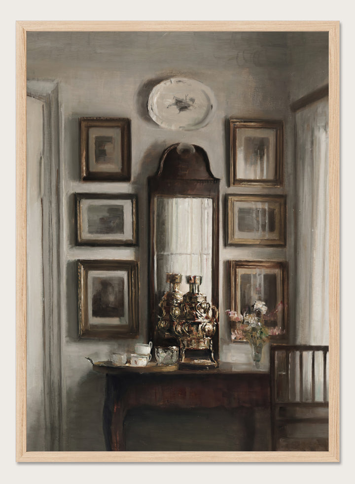 "Interior with a Samovar" Art Print