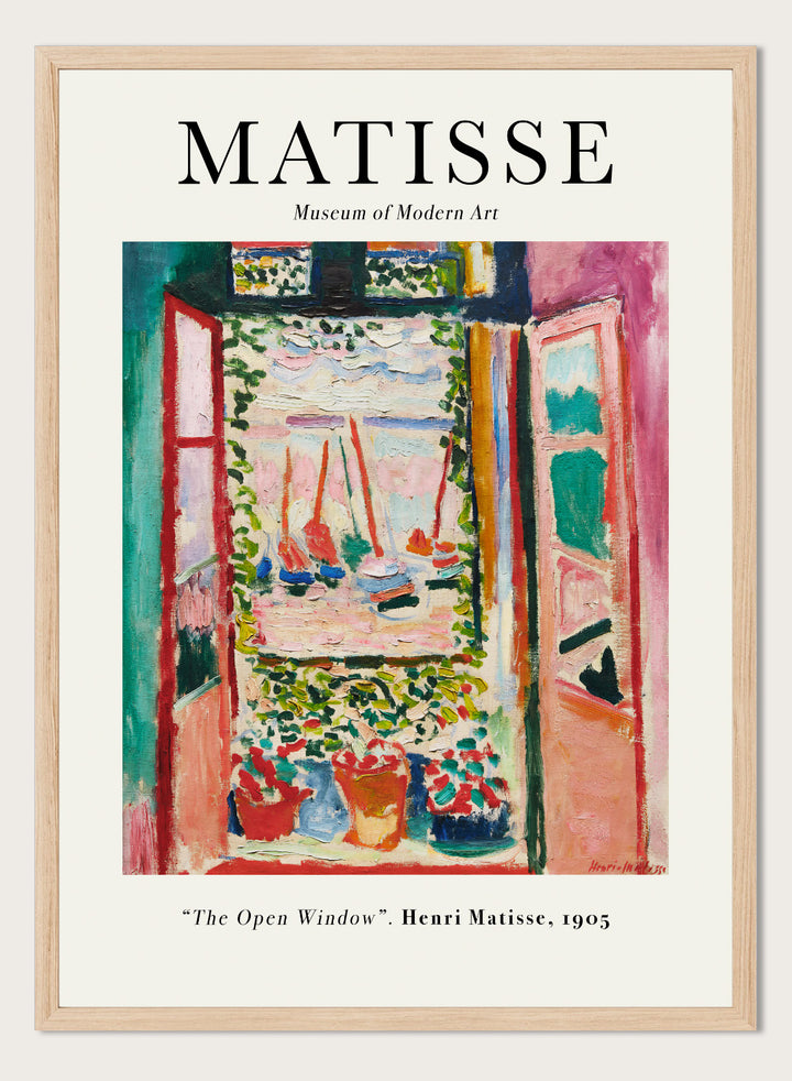Henri Matisse The Open Window 1905 Art Print