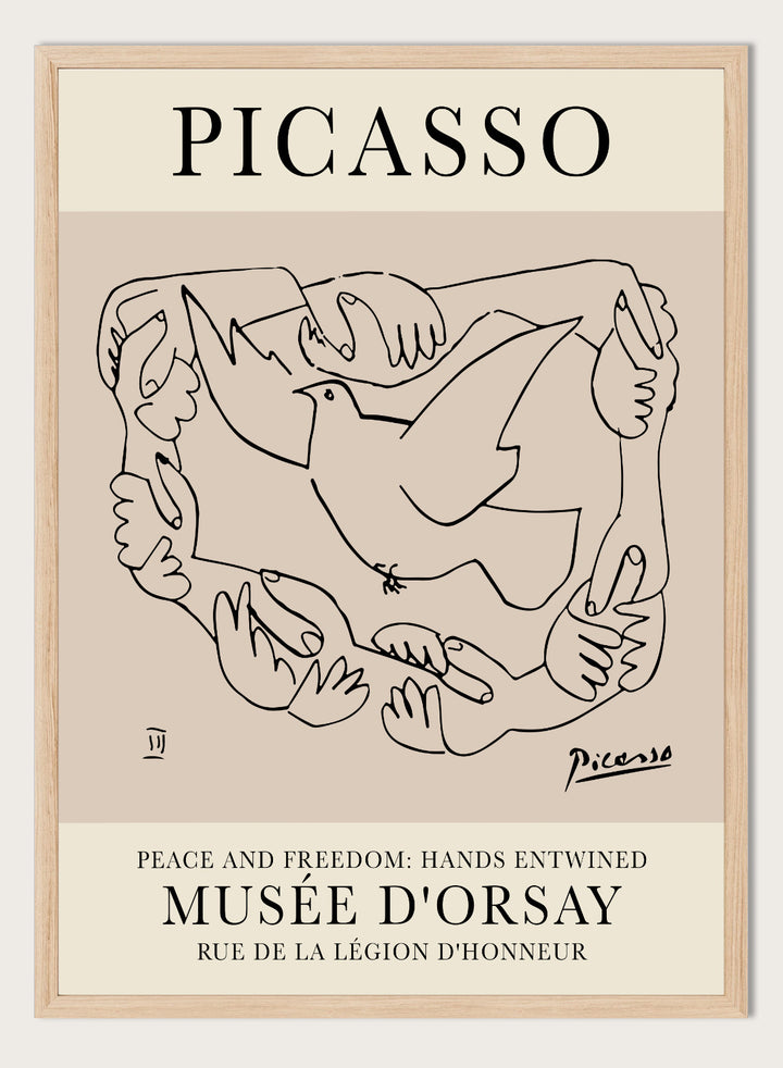 Picasso Peace and Freedom: Dove of Peace Art Print