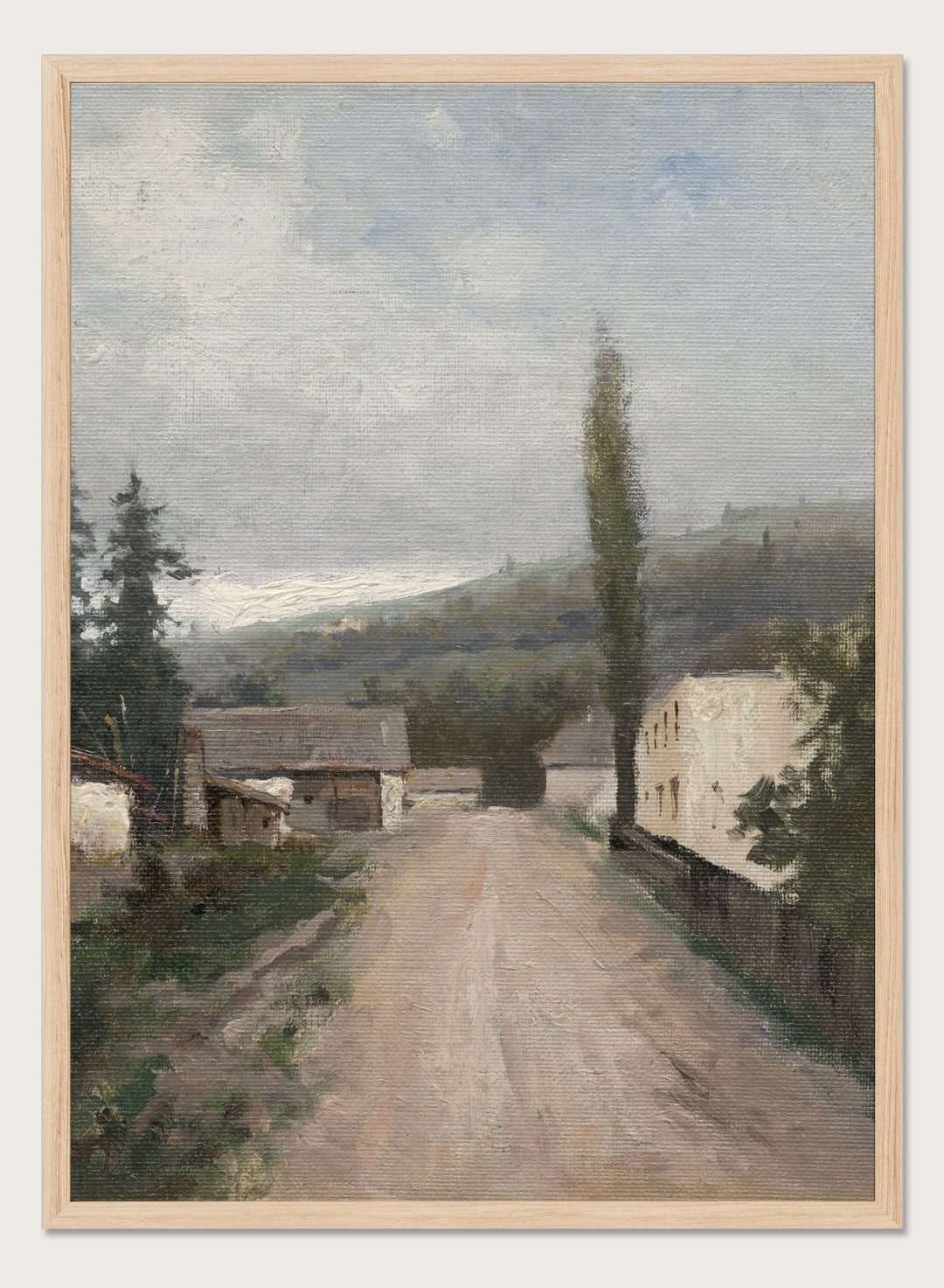 "From the West Slovak Village" Art Print