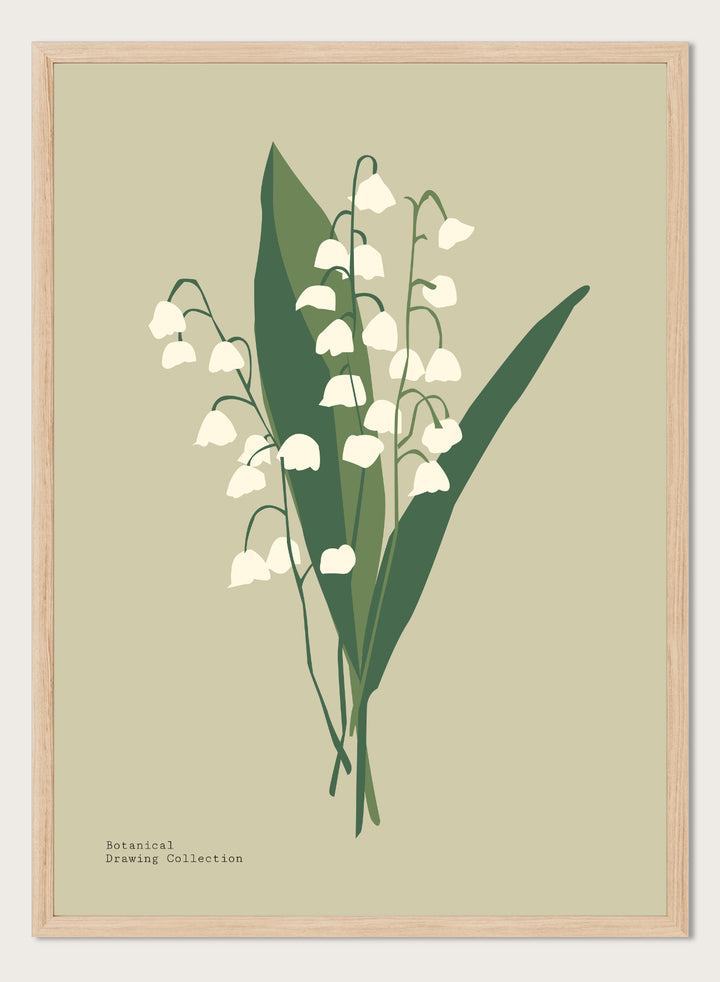 'Lily of the Valley' Aesthetic Art Print