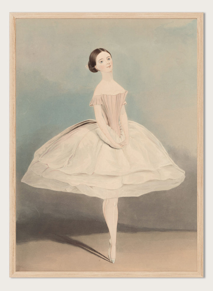 "Miss Clara Webster" Art Print