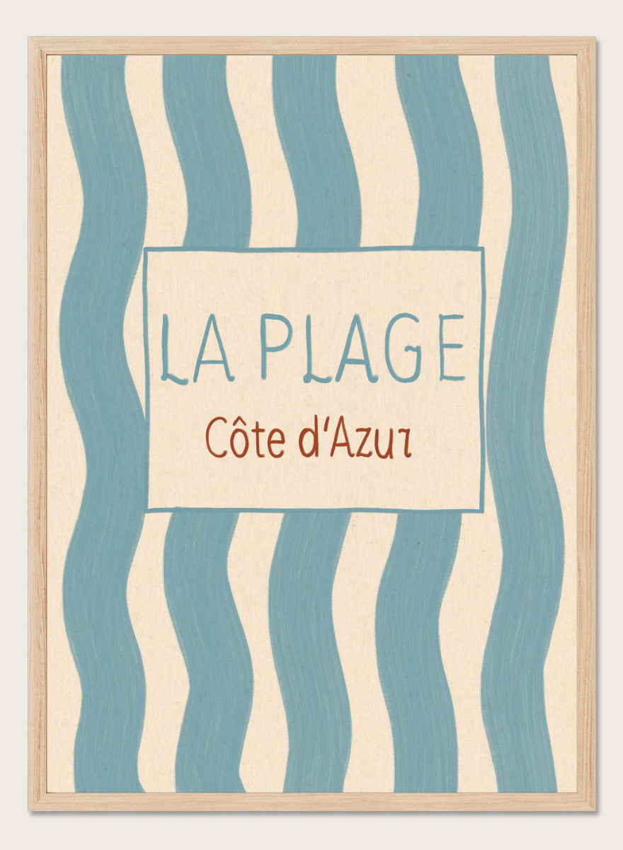 A square graphic print or book cover featuring the text &