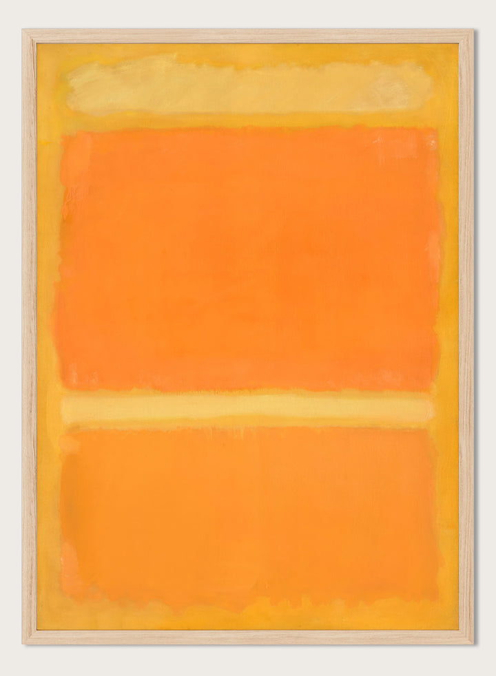 Mark Rothko Untitled (Yellow, Orange, Yellow, Light Orange) Art Print