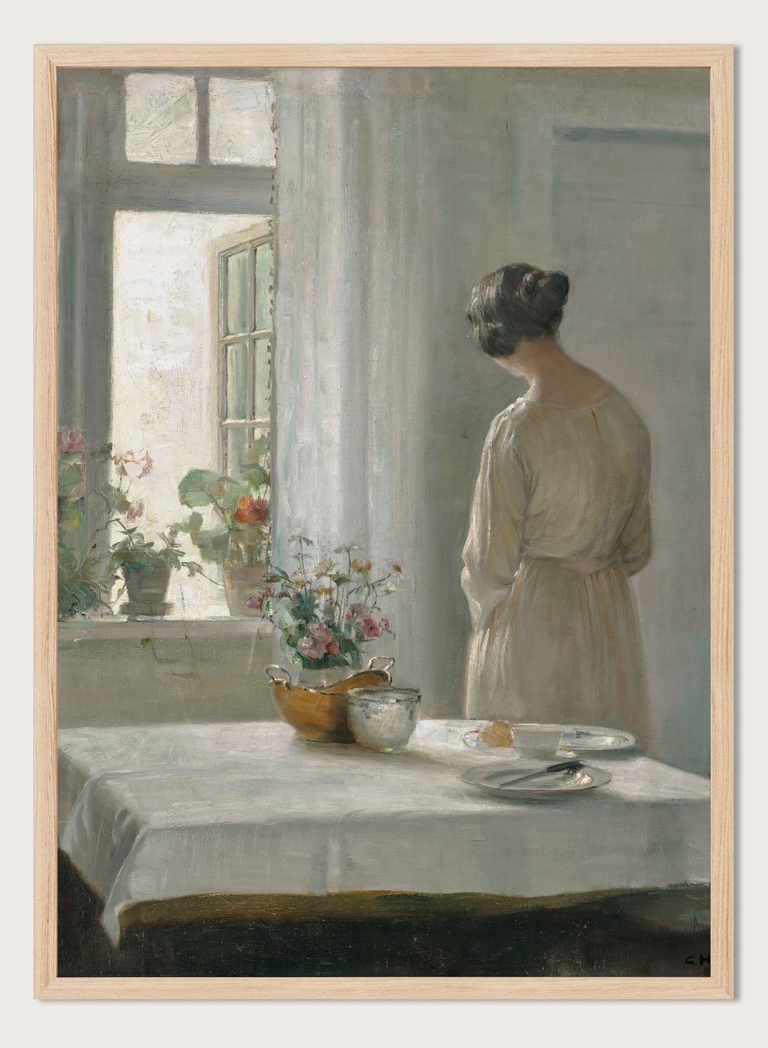 "Sunlit Breakfast" Art Print