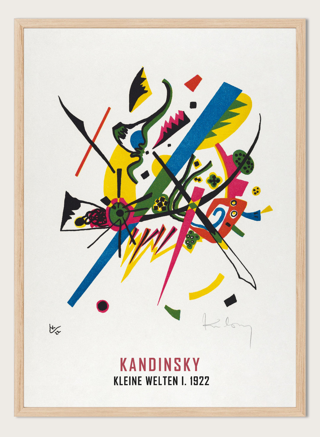 Wassily Kandinsky Small Worlds I Art Print