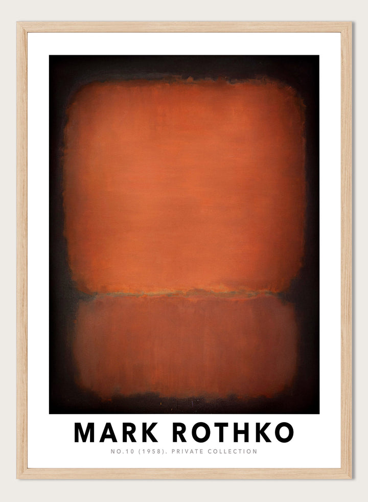 Mark Rothko No.10 Art Print