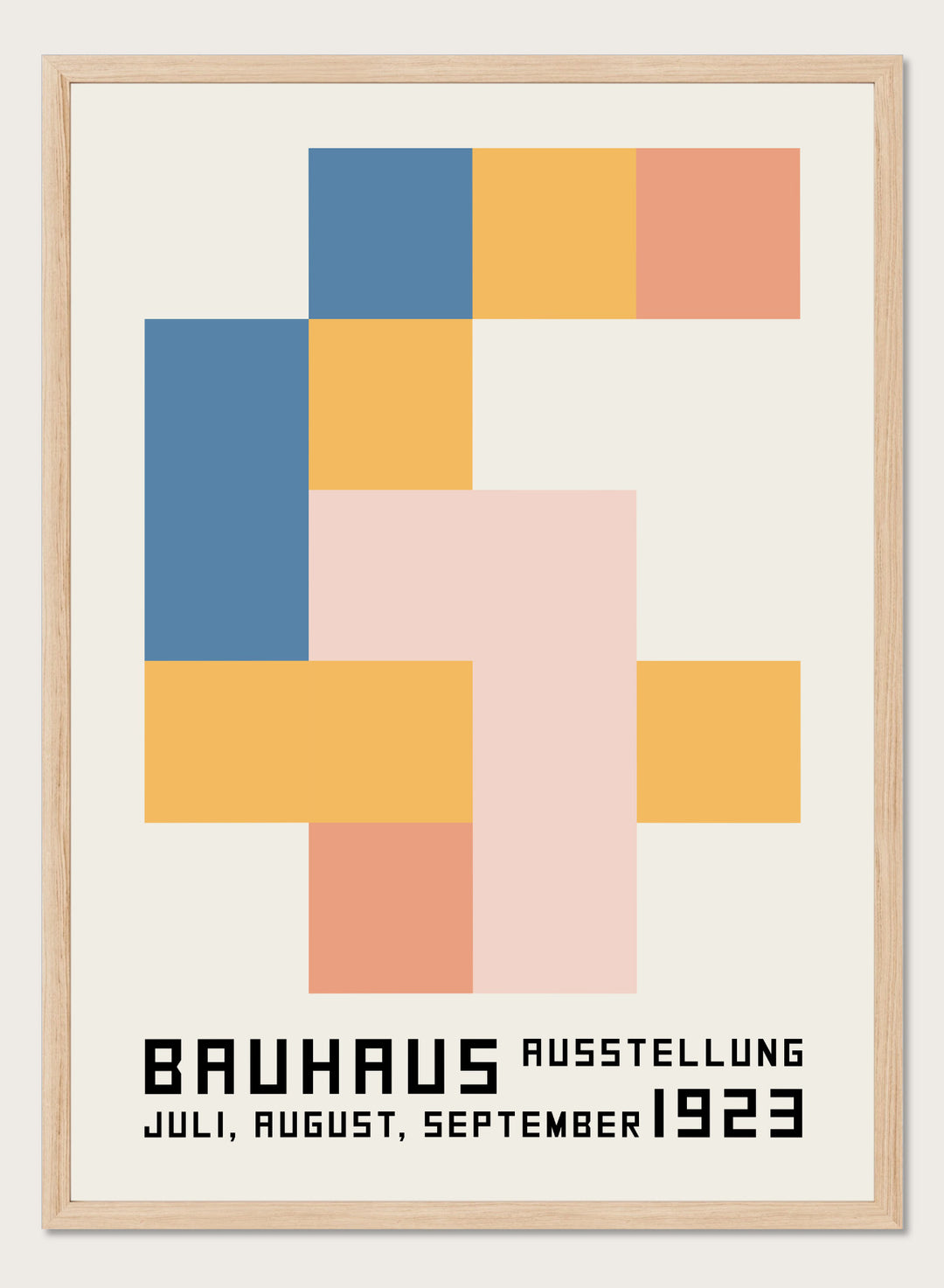 Bauhaus Geometric Art Print