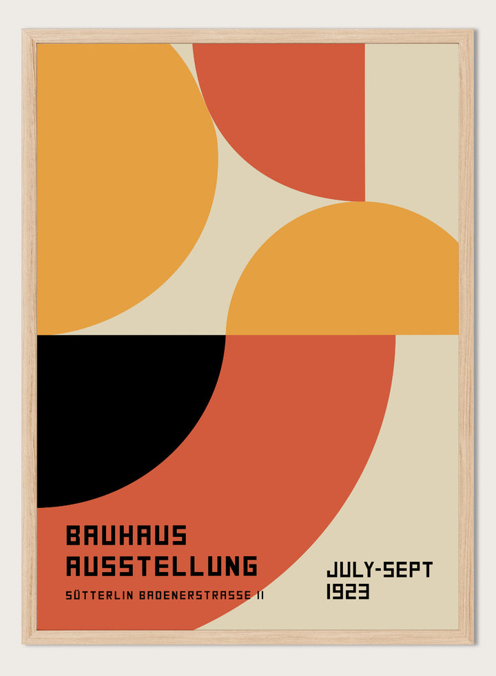 Bauhaus Geometric Art Print