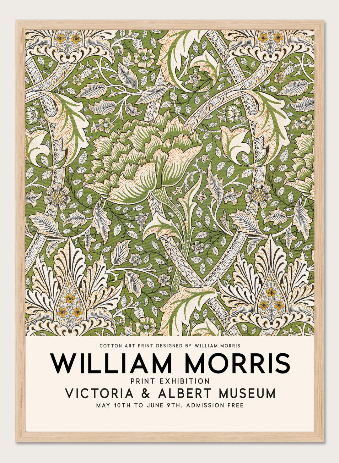 William Morris Windrush Flowers Art Print