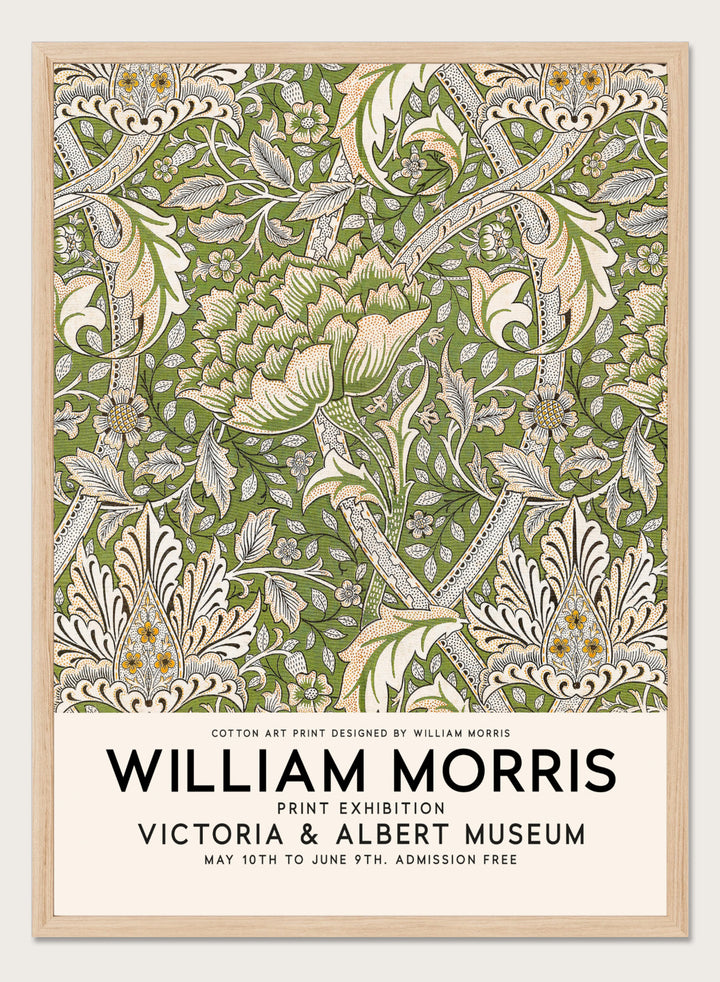 William Morris Windrush Flowers Art Print