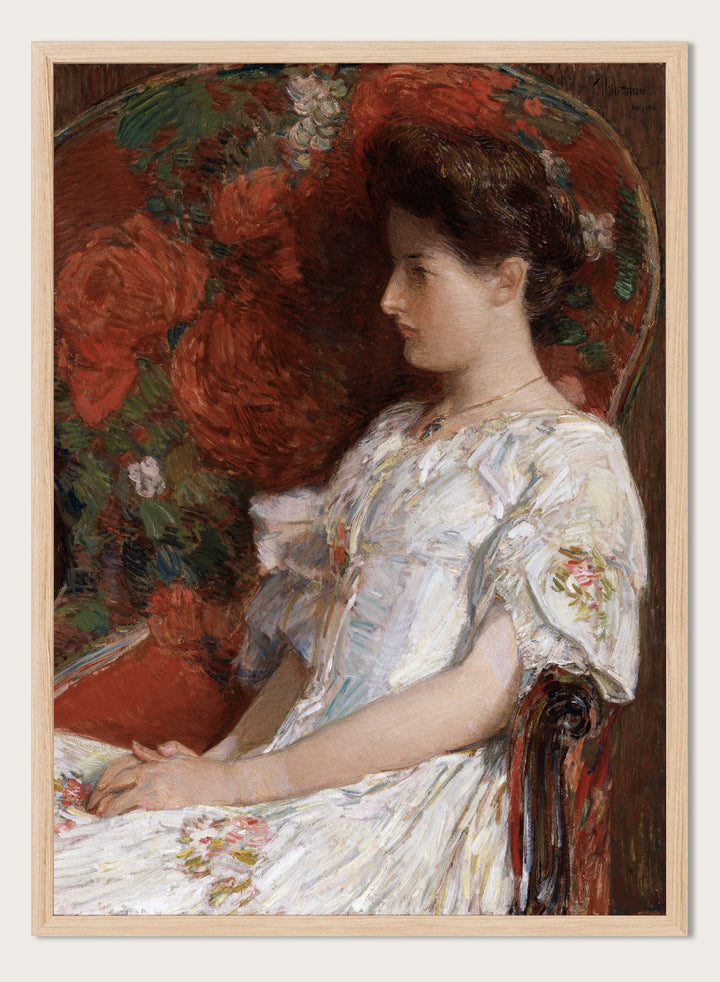 "The Victorian Chair" Art Print