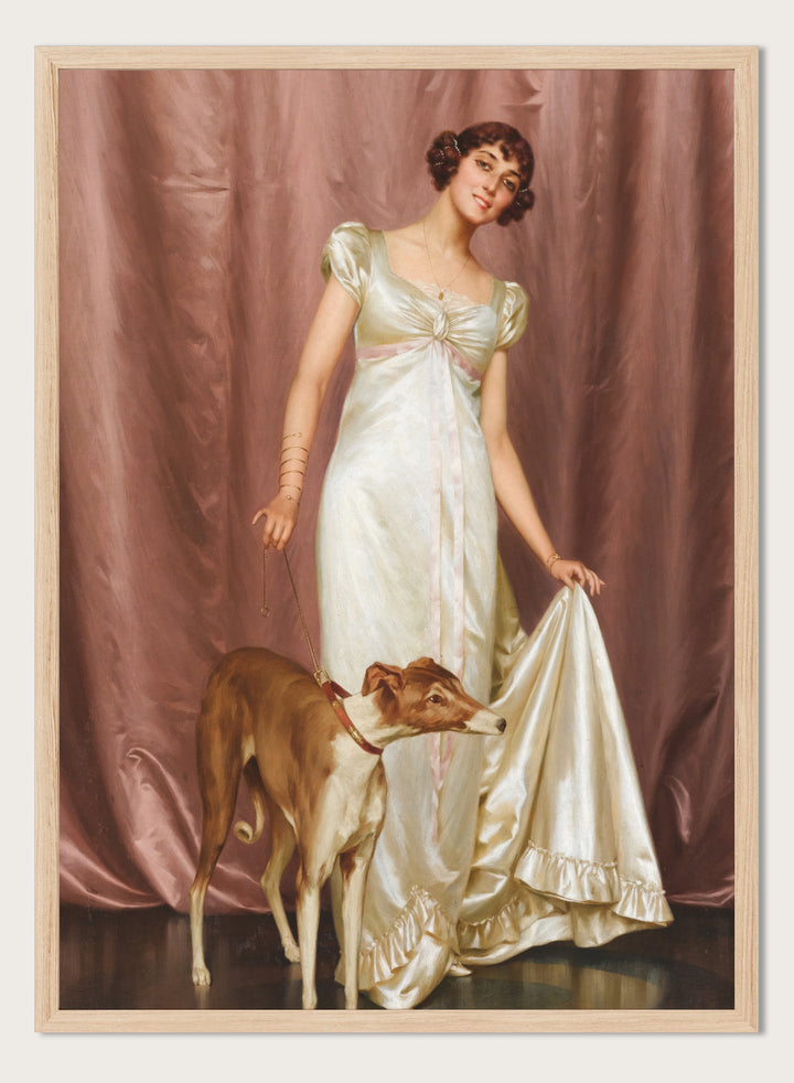 "An Elegant Lady" Art Print