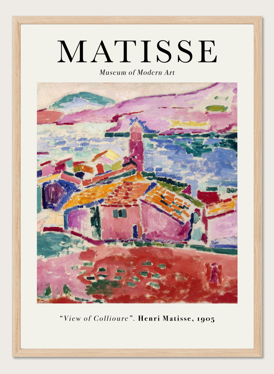 View of Collioure 1905 by Henri Matisse Print