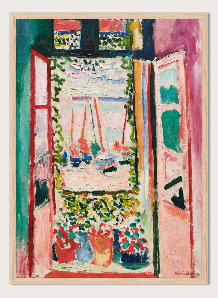 Henri Matisse The Open Window 1905 Art Print