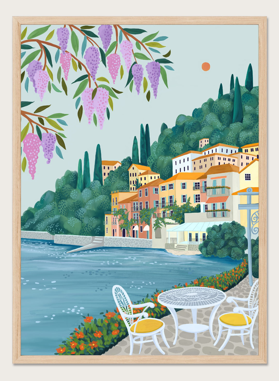 Lake Como Italy Art Print