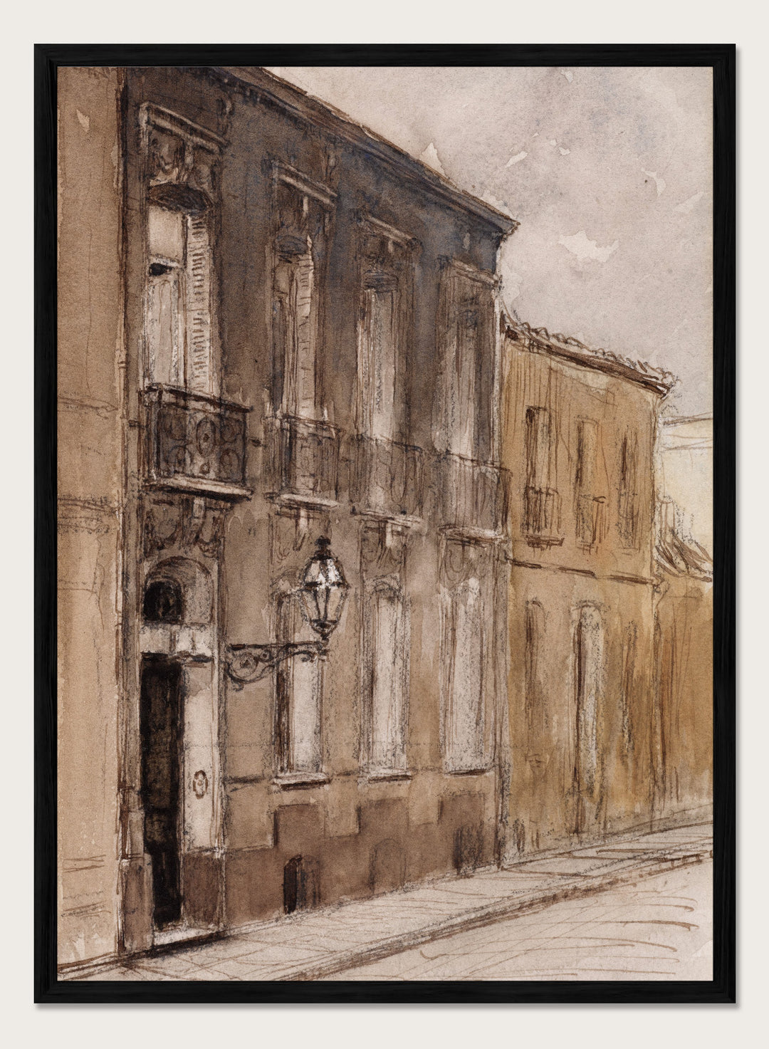 "13 rue Saint-Maur, Bordeaux" Art Print