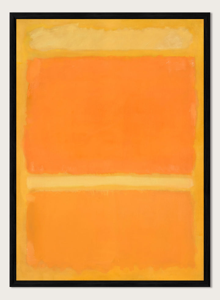 Mark Rothko Untitled (Yellow, Orange, Yellow, Light Orange) Art Print