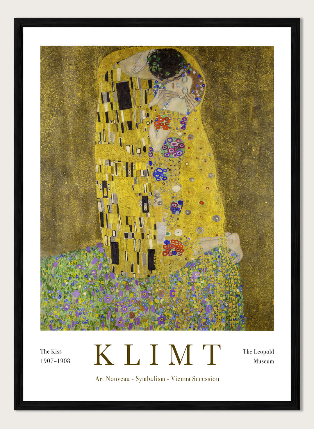 Gustav Klimt - The Kiss Art Print
