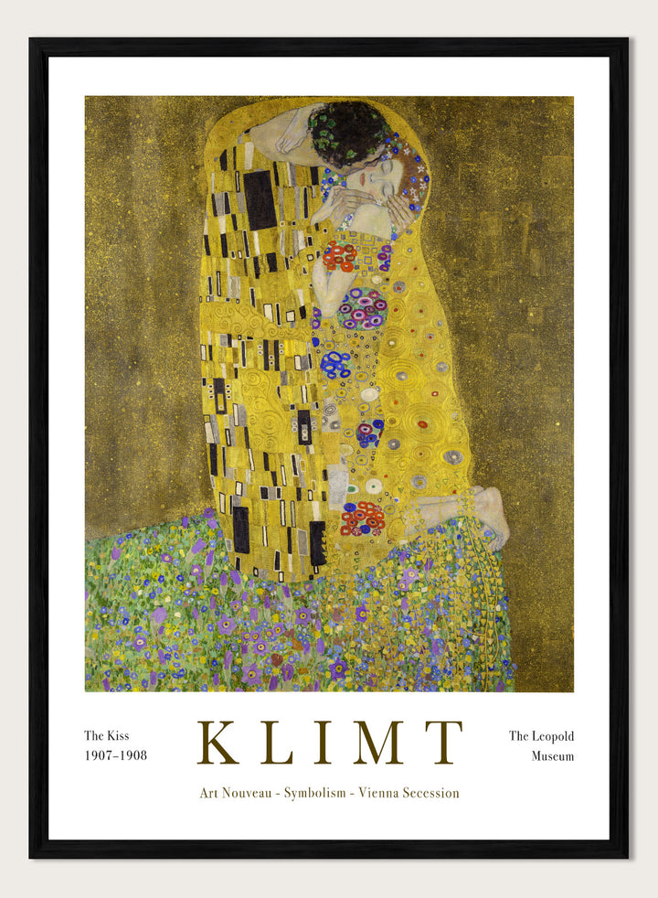 Gustav Klimt - The Kiss Art Print