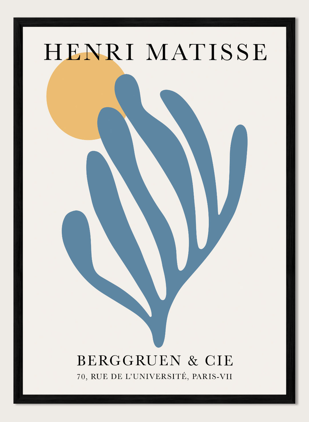 The Cut-Outs by Henri Matisse Print