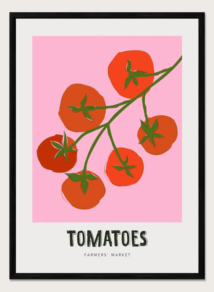 ‘Tomatoes on the Vine’ Aesthetic Art Print