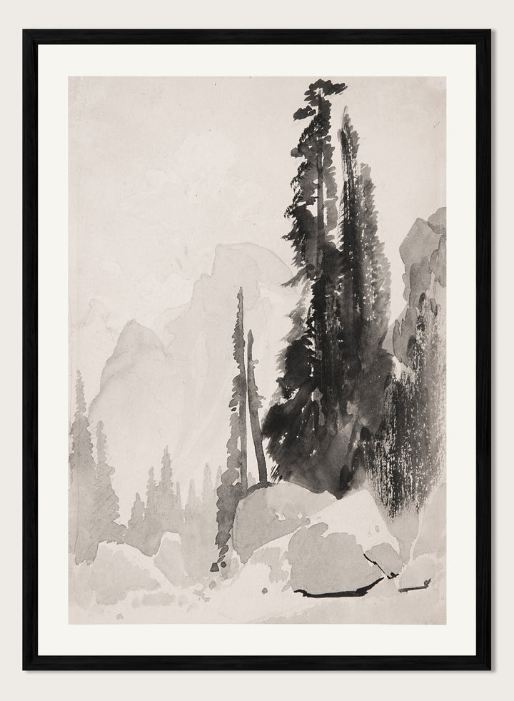 "Half Dome, Yosemite" Art Print