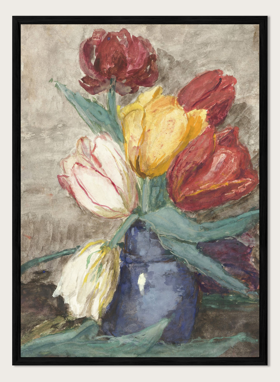 "Tulips in a Vase" Art Print