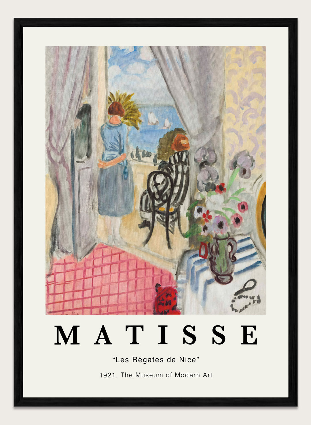 Henri Matisse The Boats In Nice Art Print