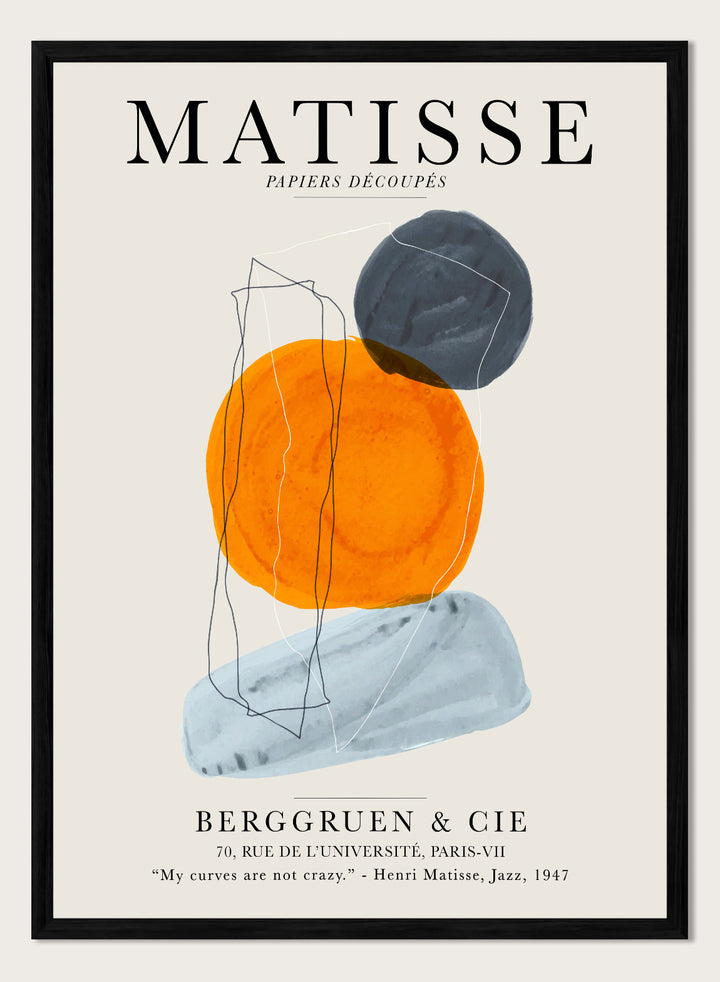 Abstract Shapes Matisse Print