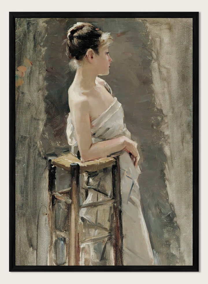 "Model Study" Art Print
