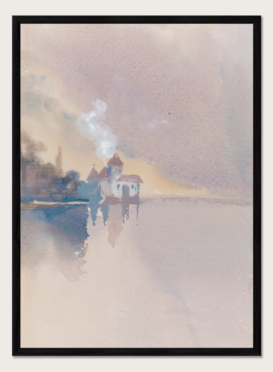"Château de Chillon" Art Print