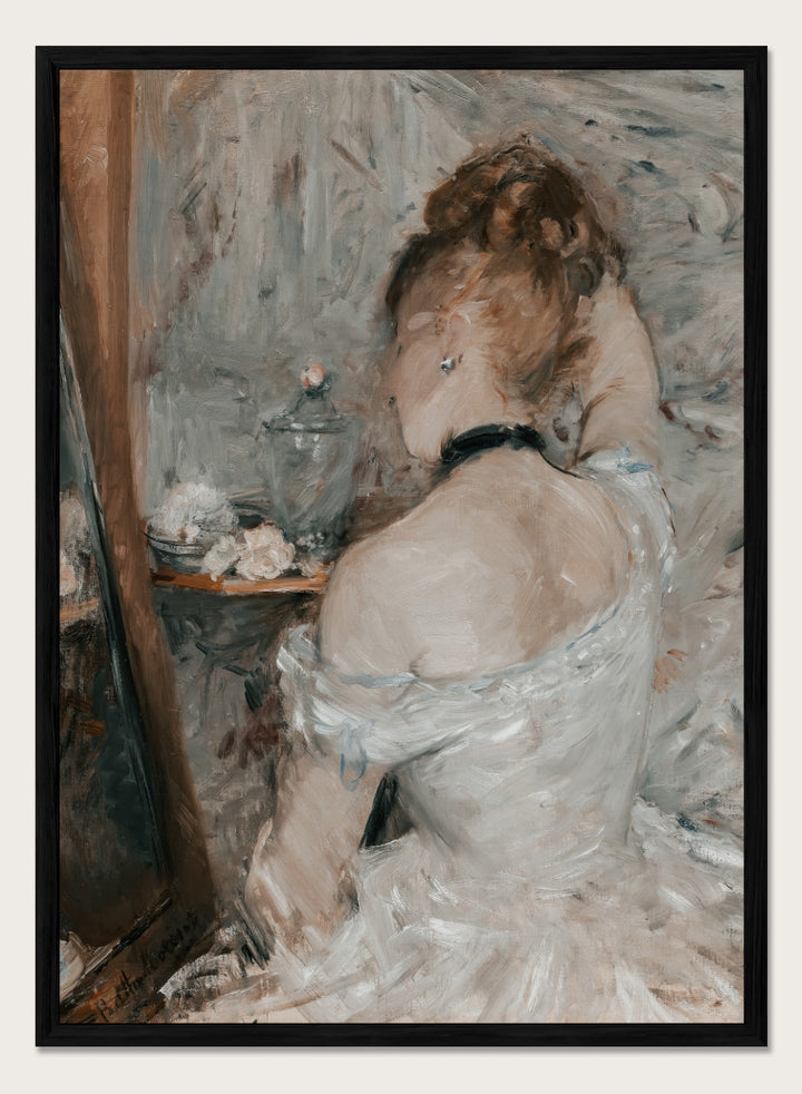 "Woman at Her Toilette" Art Print