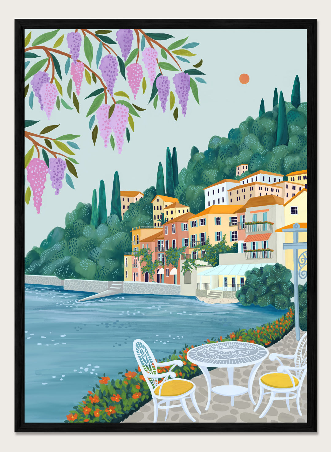 Lake Como Italy Art Print