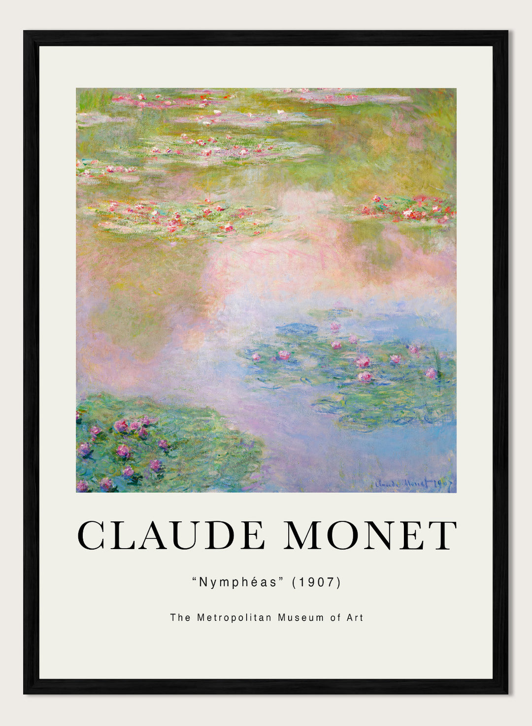 Claude Monet Water Lilies Art Print