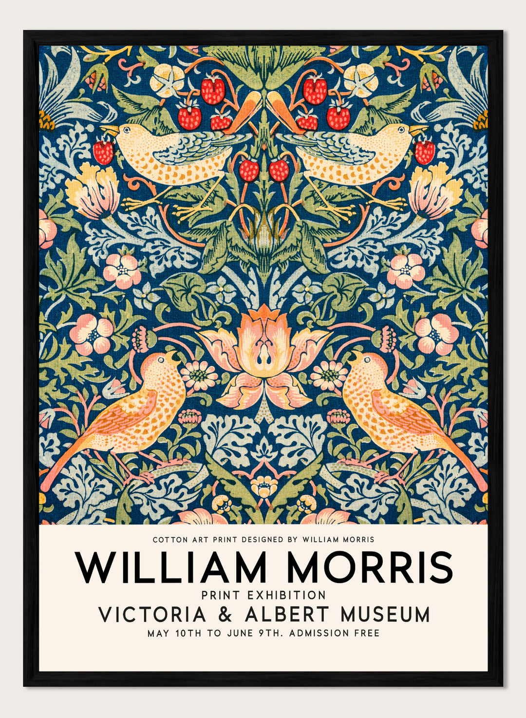William Morris Strawberry Thief Art Print