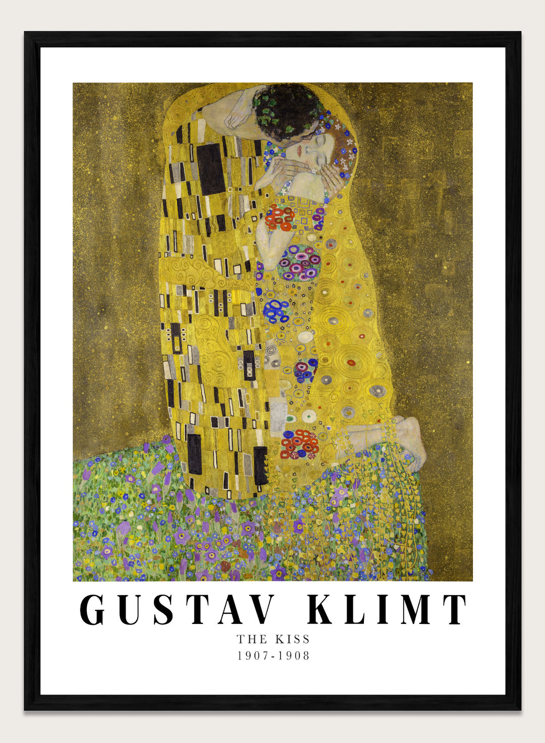Gustav Klimt - The Kiss Art Print