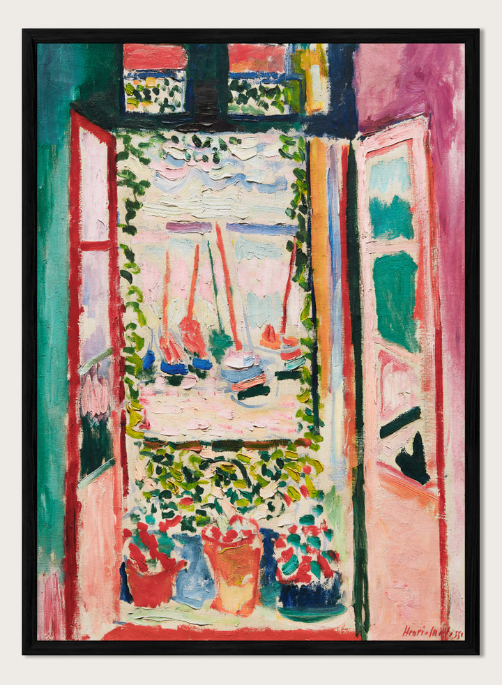 Henri Matisse The Open Window 1905 Art Print